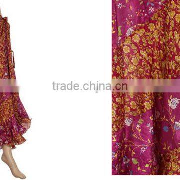 RTC - 025 Long skirt crepe style unique pattern different elegant look manufacturer and wholesaler jaipur