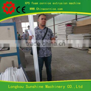 Full Automatic Decorative Polystyrene Cornice Molding Extrusion Machine photo-4