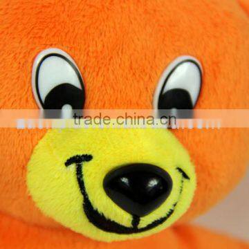 Luckiplus Hot Sale First Class Advanced Orange Bear Safe Technology Toy For Kids