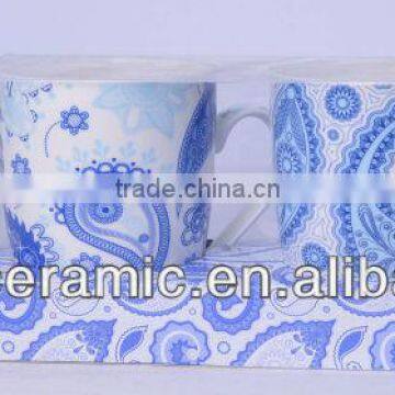 Blue Gift Set Ceramic Mug