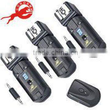 2015 Double Hotshoe wireless Trigger/camera flash accessories