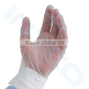 Disposable Vinyl exam gloves/ PVC gloves AQL 1.5/2.5 S,M,L,XL/ Hospital use gloves