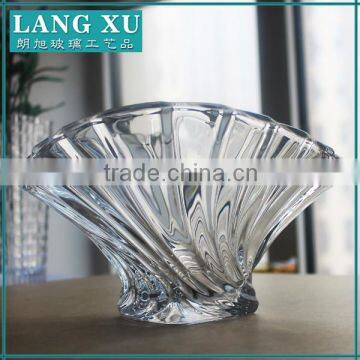 Wholesale High Quality Flower Shape Glass Fruit Plate photo-2
