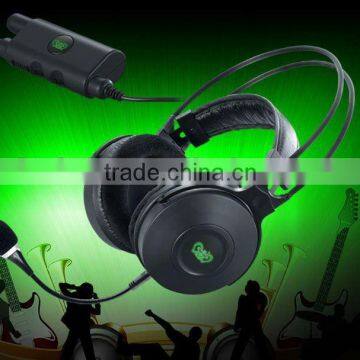 USB sub-woofer gaming headset,headphone cable,Inline controller headset