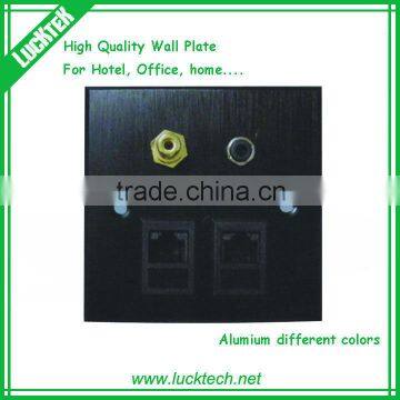 rj45 face plate with audio/Video