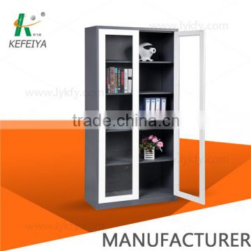 Thin Rim Glass Door Storage Cabinet