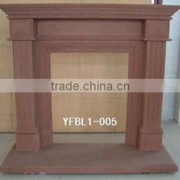 Sandstone Fireplace,