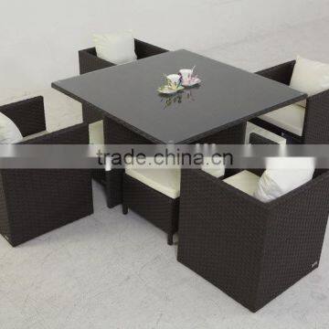 outdoor/indoor rattan furniture sets stackable furniture