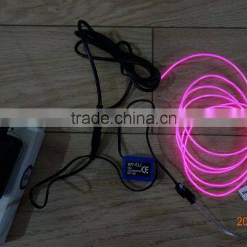 AC110V-240V Constant Light INVERTER"Polar Light 3"OD:2.6mm Purple EL WIRE