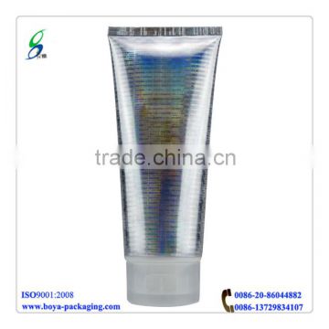 150ml plastic cosmetic tube packaging with labeling