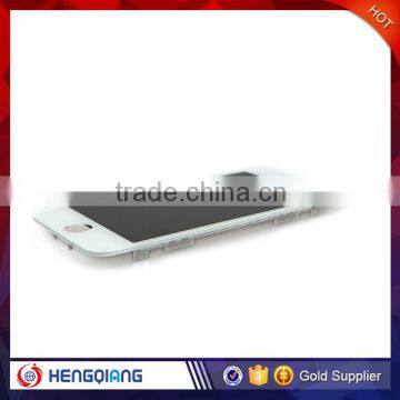 China factory price white LCD Display + Touch Screen Digitizer + Frame Assembly replacement for iPhone 5s