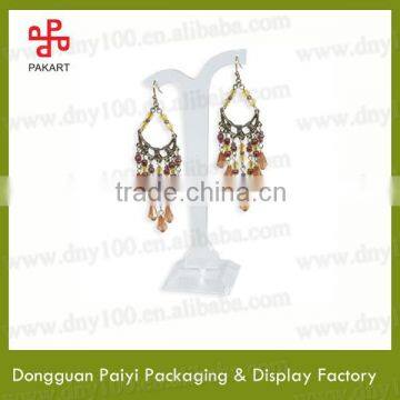 Manufacturer sale clear acrylic earrings piercing jewelry display