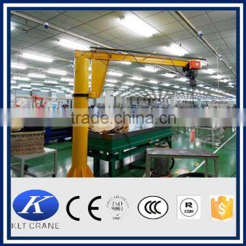 column mounted 2 ton crane