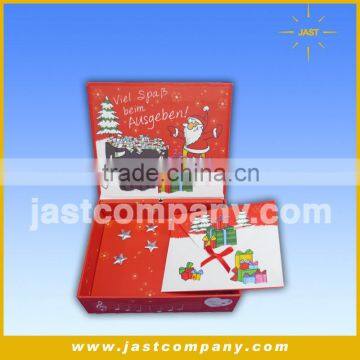 Musical Flat Folding Gift Boxes, Musical Small Hard Paper Gift Box Supplier