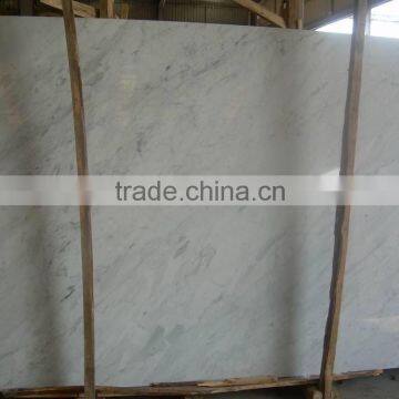 Polished carrara white marble for tile/ marble slab price