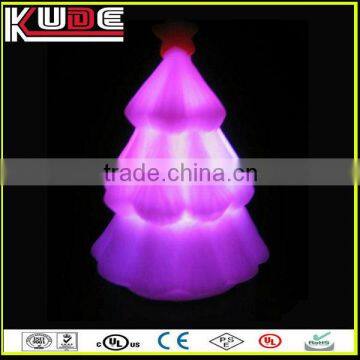 2016 LED illuminated Multi-color Christmas Decorations Christmas gifts small led christmas plastc tree for decor