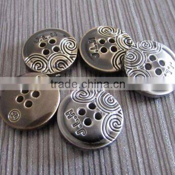 Plastic 4 holes Sewing Button for garments