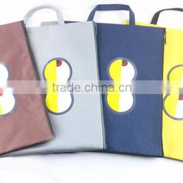 Document Pocket Wholesale Office Oxford Fabric Zipper Bag With Hanger photo-5