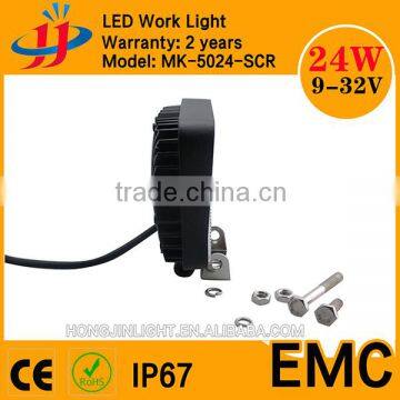Square Super Bright Led Flood Light Black