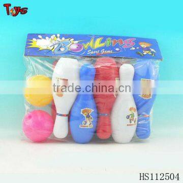 plastic bowling toy