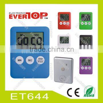 2016 cheap digital kitchen timer with magnet ET644
