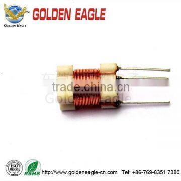 Plastic bobbin trigger flash coil