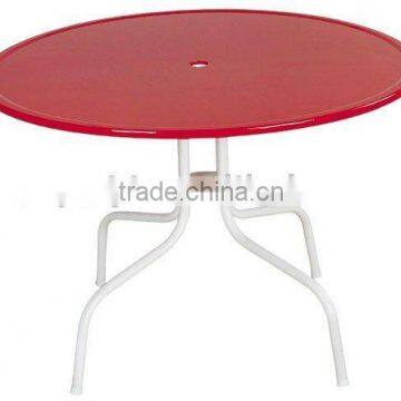 picnic metal dining table