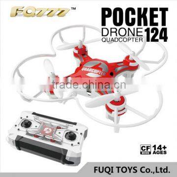 Factory direct sale Pocket Drone 124 4CH 6Axis Gyro Quadcopter With Switchable Controller                        
                                                Quality Choice