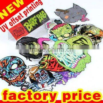 custom sticker (waterproof facotyr pirce)