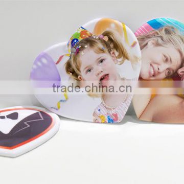 Heart shaped ornament, ornament for Christmas, Christmas gift item, polymer items for sublimation, Blank sublimation gift item