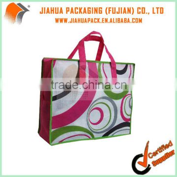 rpet stitch bond nonwoven bag with silk screen