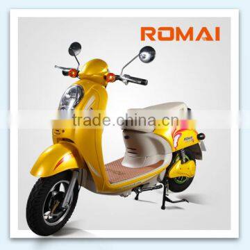 Colorful 48v powered by electricity adult electric motorcycle for carrying two people