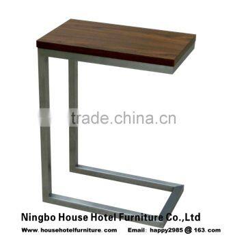 Laminate Top C Table With Stainless Steel