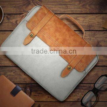 China factory supply fashion Notebook Messenger 15.6" Laptop Shoulder Messenger Pouch Handle Bag