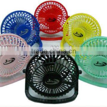 low price high quality promotional Christmas gifts plastic usb mini fan for laptop