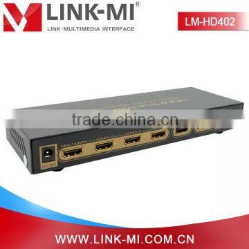 LM-HD402 4x2 HDMI Matrix With SPDIF Optical Audio Output Support 4Kx2K 3D ARC