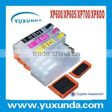 YUXUNDA Refillable ink cartridges for XP700 with chip