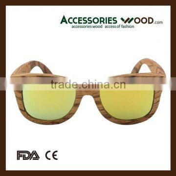 new wood sunglasses 2016 uv400 dasoon vision sunglasses with yellow polarized lense