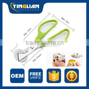 Small quail egg peeler tool stainless steel quail egg scissors