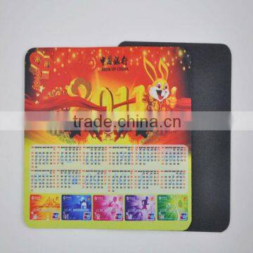 good advertising unique calendar design large eva mouse pads for computers