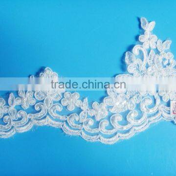 No MOQ Stock Lace Trim For Wedding Dress