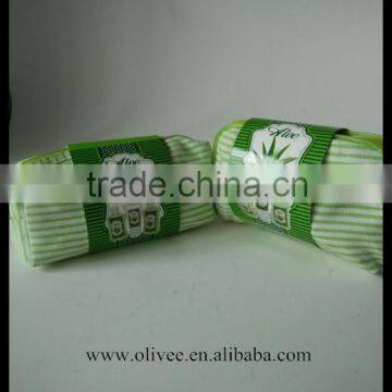 80ml Aloe Vera Scented Bath Set With Cosmetic Bag