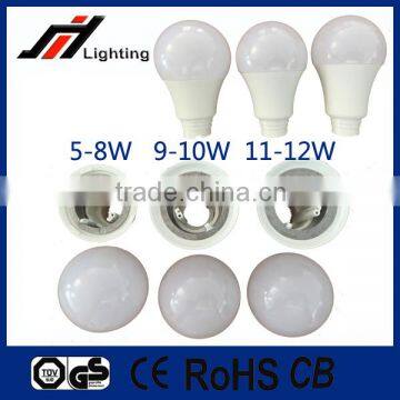 2016 hot sale A60 G45 C37 GU10 skd led bulb parts