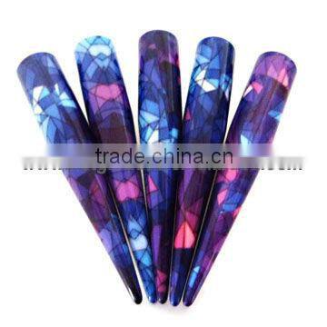 2013 hot selling body piercing jewelry UV acrylic fake ear taper/expander