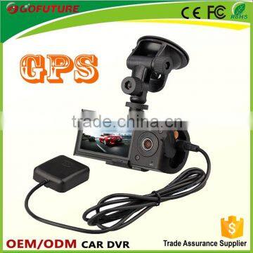 Auto Recording 2.7inch 120 Degree G-sensor Dual Lens Car DVR X3000 Manual