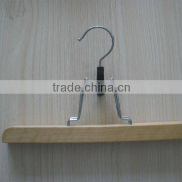 Our HEAD luxury wooden trousers hanger special style,new clocked product
