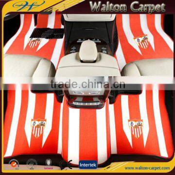 100% polyester high definition durable cut pile custom car mat