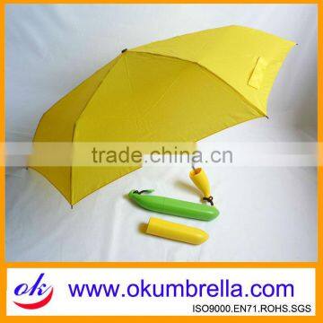 Folding Banana Bottle Umbrella Gift For Child Umbrella