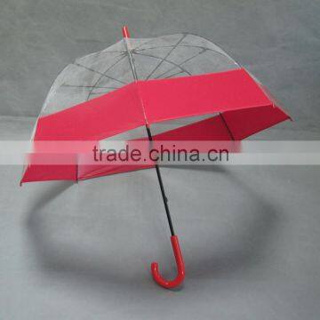 Plastic Dome Transparant Umbrella U Shape Umbrella photo-4