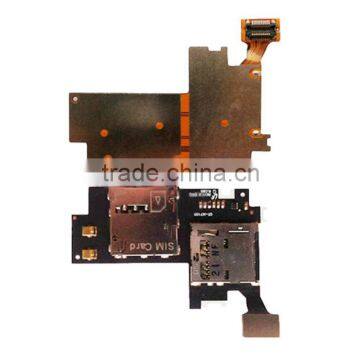 SIM Card Holder & Memory Card Holder for Samsung N7100 Galaxy note 2 repair parts